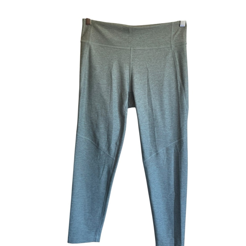 Outdoor Voices 3/4 Leggings Heathered Mint Green NWOT - Picture 1 of 11